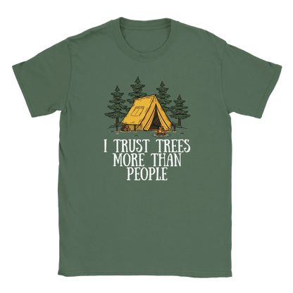 I Trust Trees More Than People - T-shirt - Rather Be In Finland