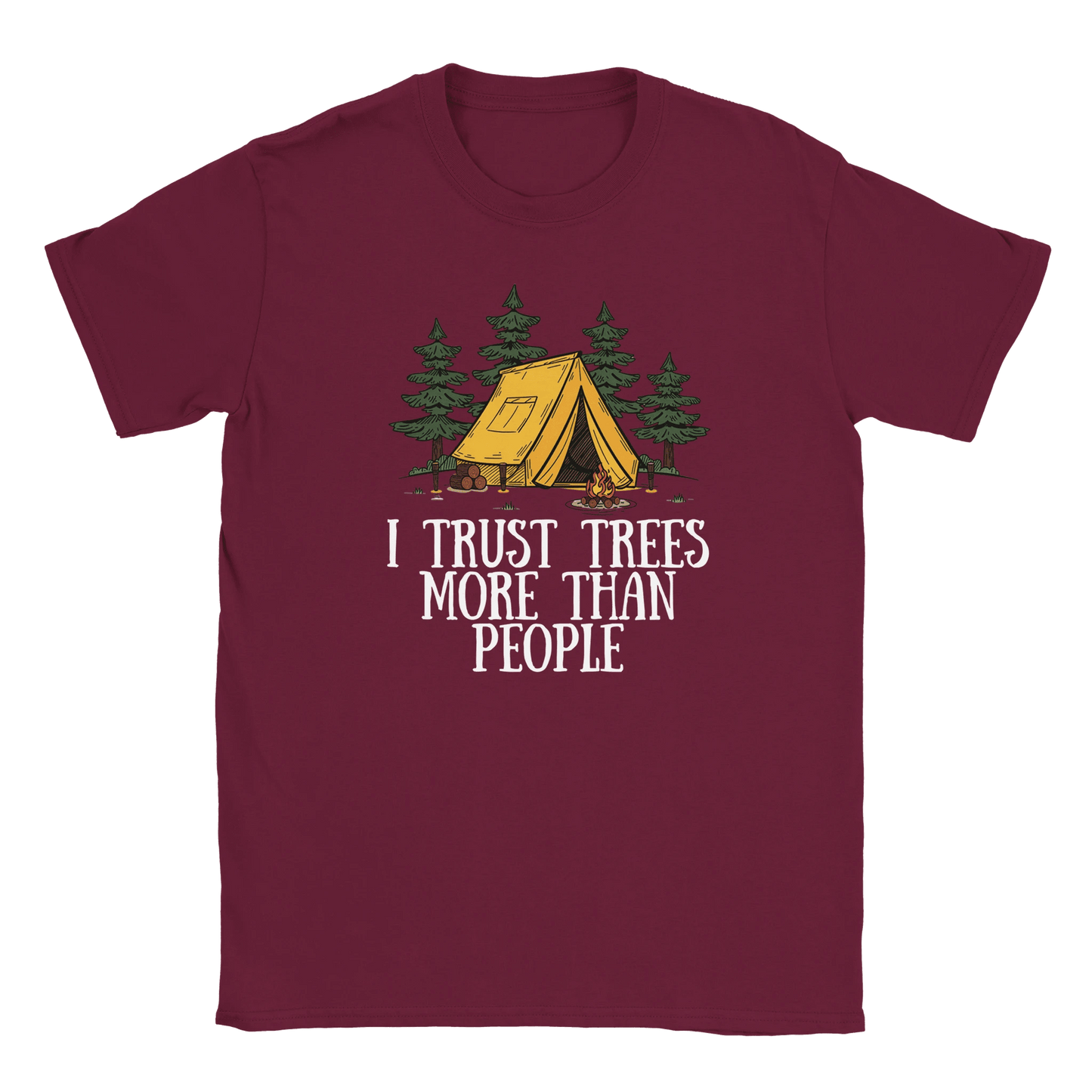 I Trust Trees More Than People - T-shirt - Rather Be In Finland