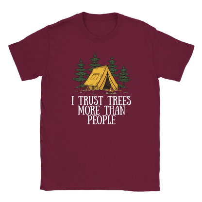 I Trust Trees More Than People - T-shirt - Rather Be In Finland
