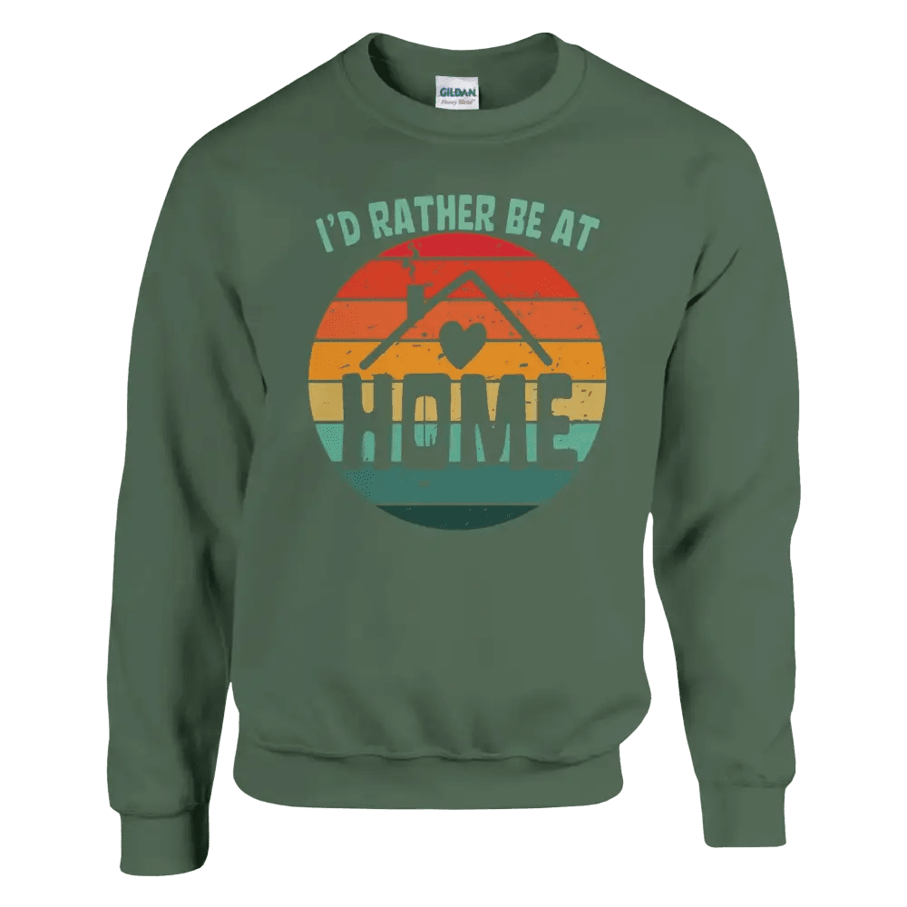 I'd Rather Be At Home - Sweatshirt - Rather Be In Finland