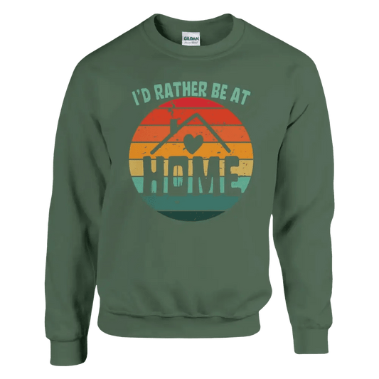 I'd Rather Be At Home - Sweatshirt - Rather Be In Finland