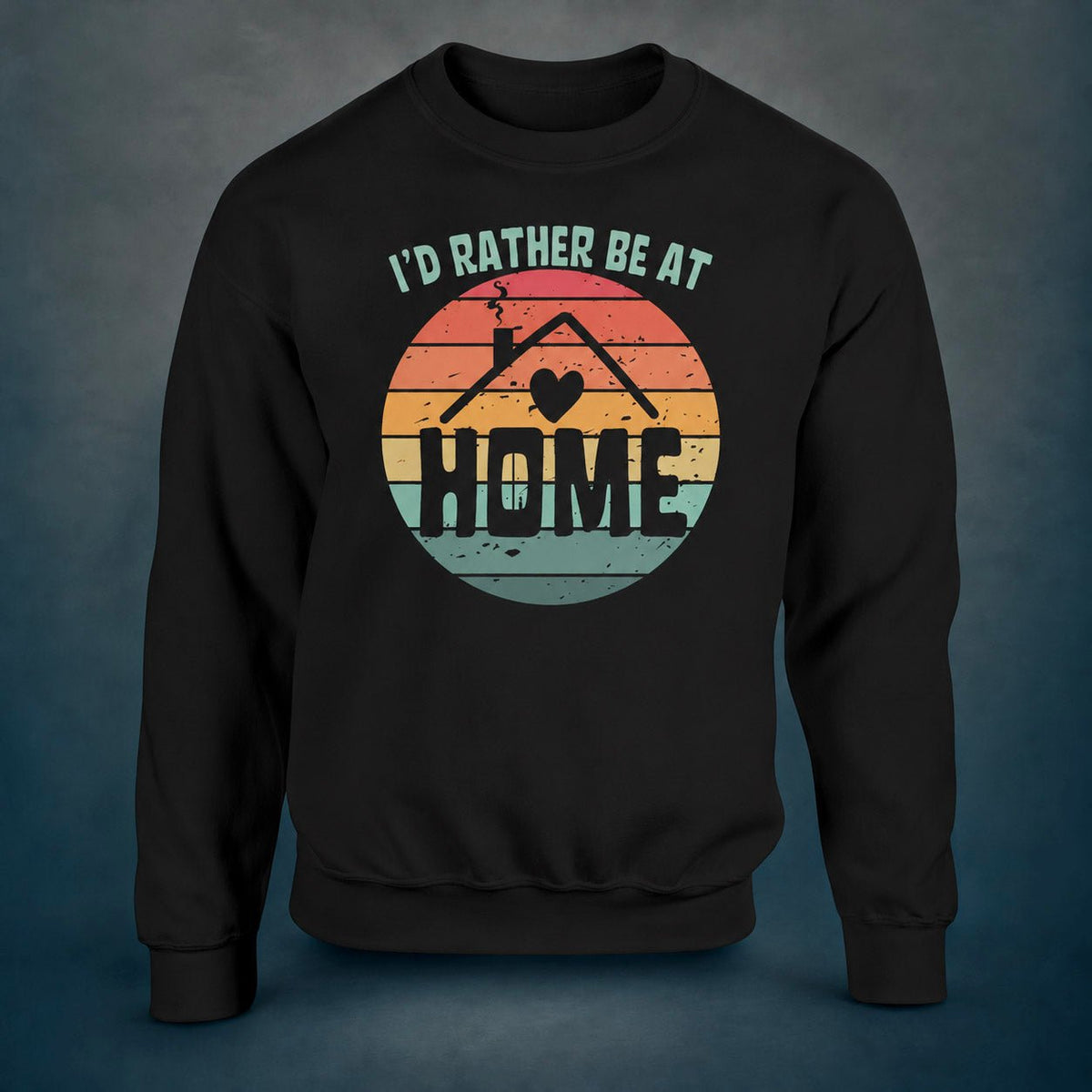 I'd Rather Be At Home - Sweatshirt - Rather Be In Finland