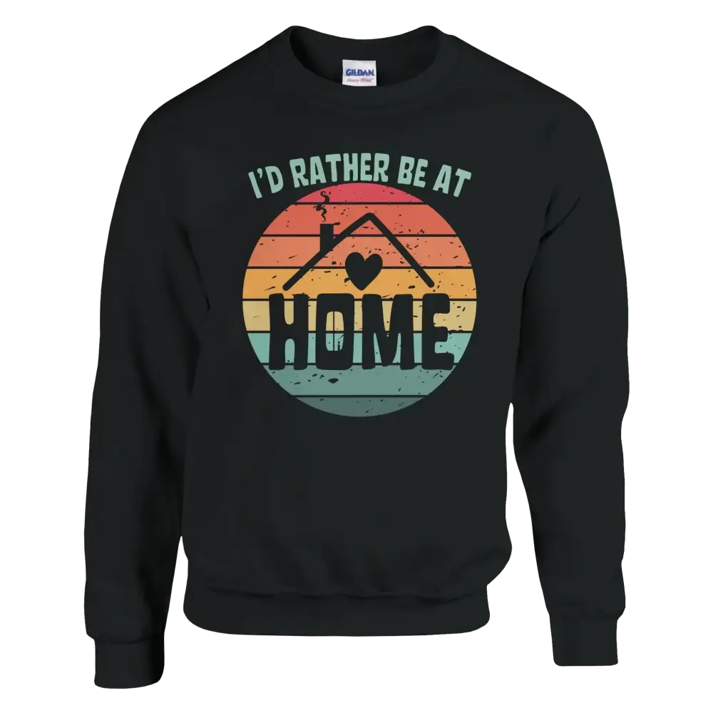 I'd Rather Be At Home - Sweatshirt - Rather Be In Finland