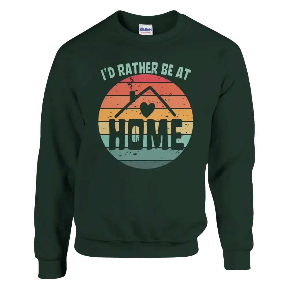 I'd Rather Be At Home - Sweatshirt - Rather Be In Finland