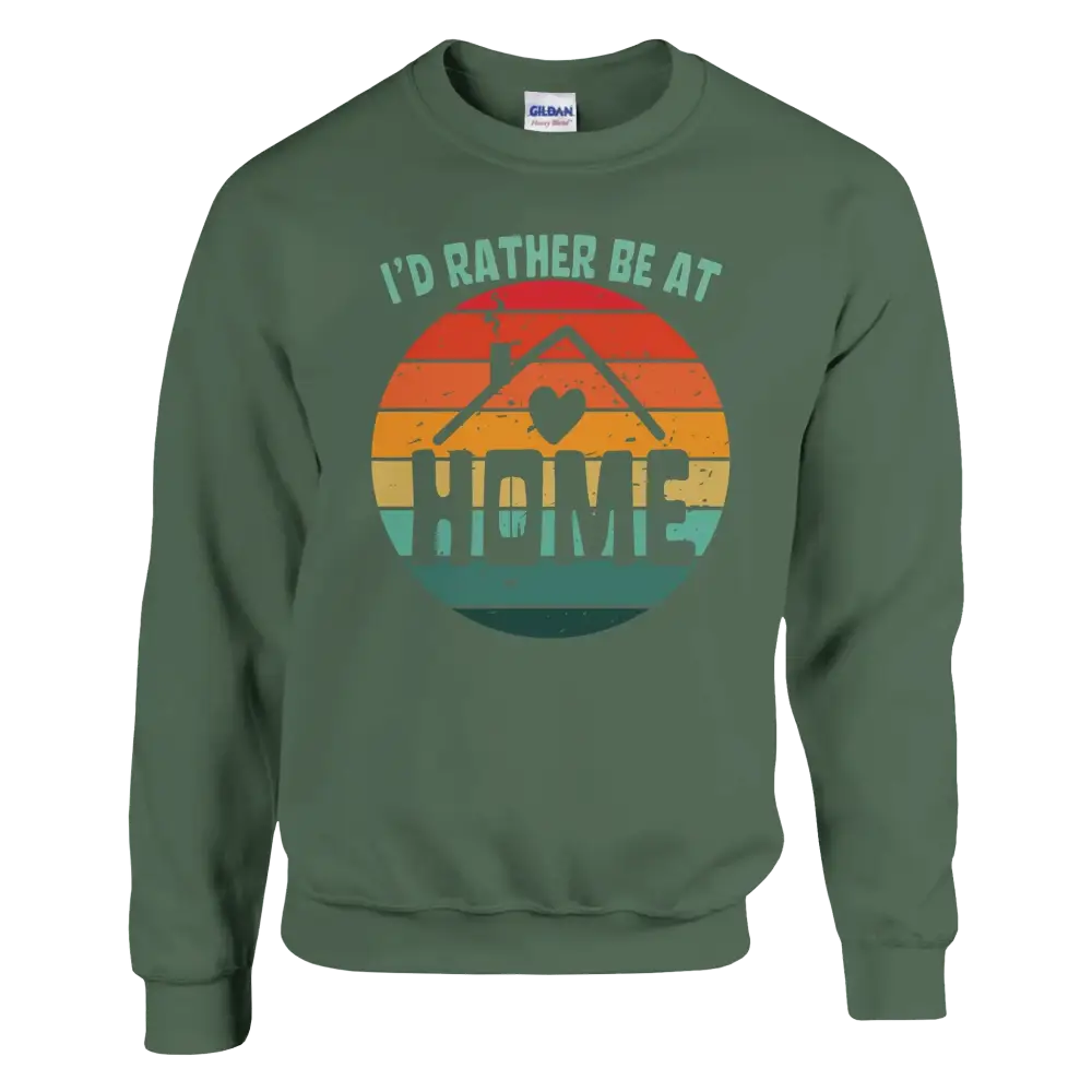 I'd Rather Be At Home - Sweatshirt - Rather Be In Finland