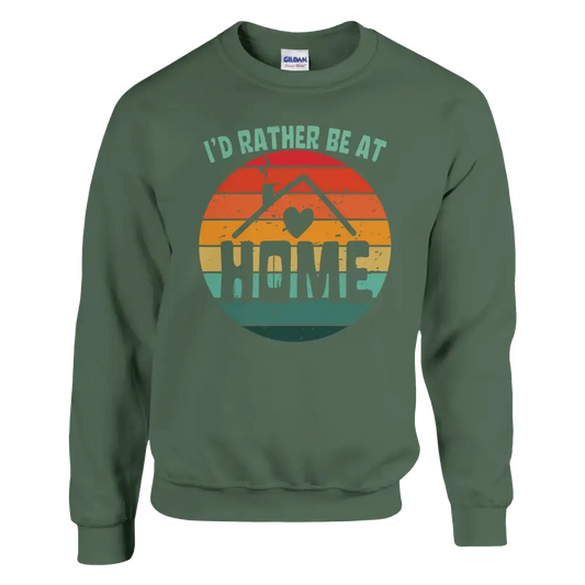 I'd Rather Be At Home - Sweatshirt - Rather Be In Finland