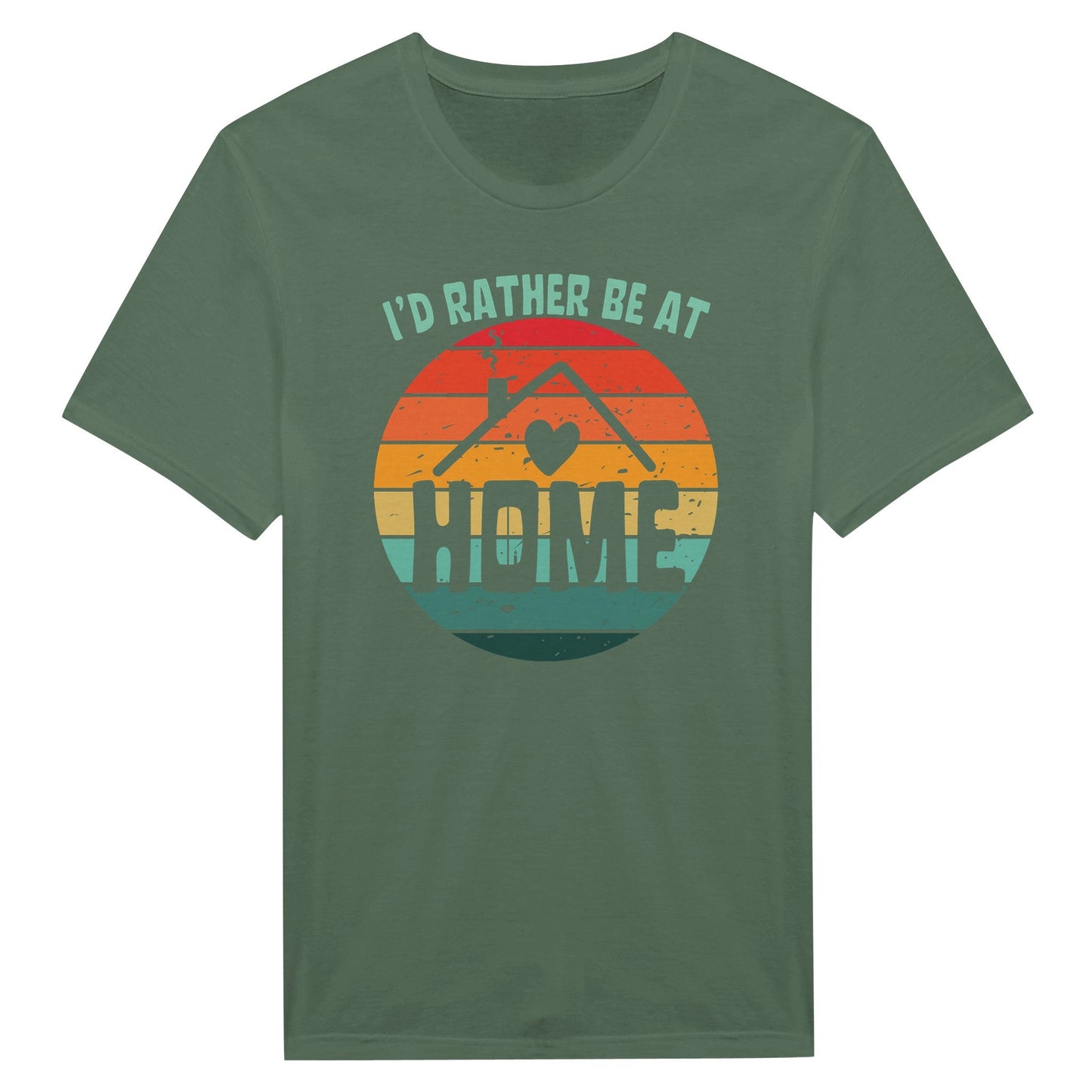 I'd Rather Be At Home - T-Shirt - Rather Be In Finland