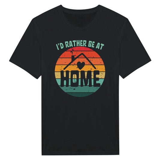 I'd Rather Be At Home - T-Shirt - Rather Be In Finland