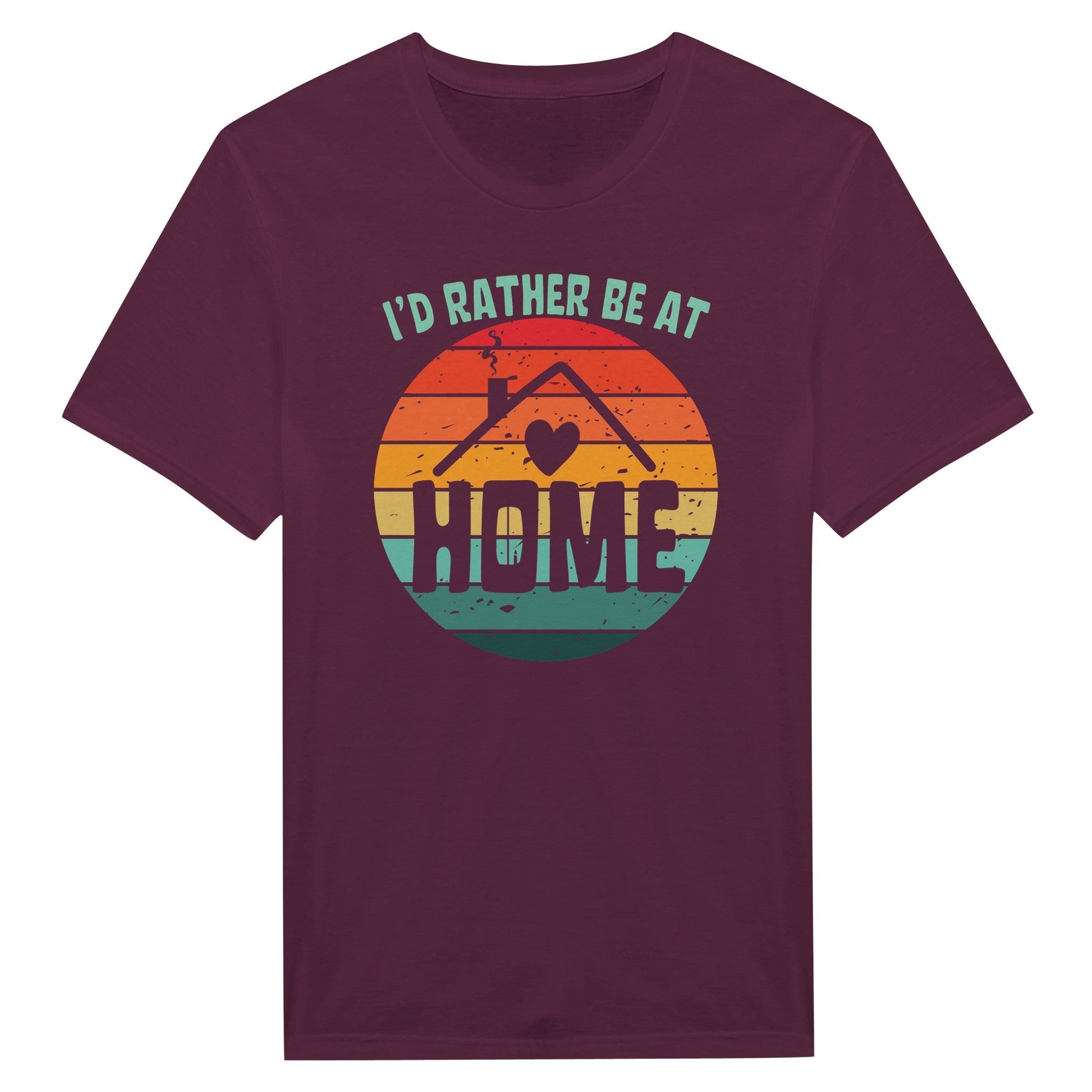 I'd Rather Be At Home - T-Shirt - Rather Be In Finland