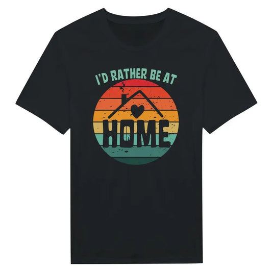 I'd Rather Be At Home - T-Shirt - Rather Be In Finland