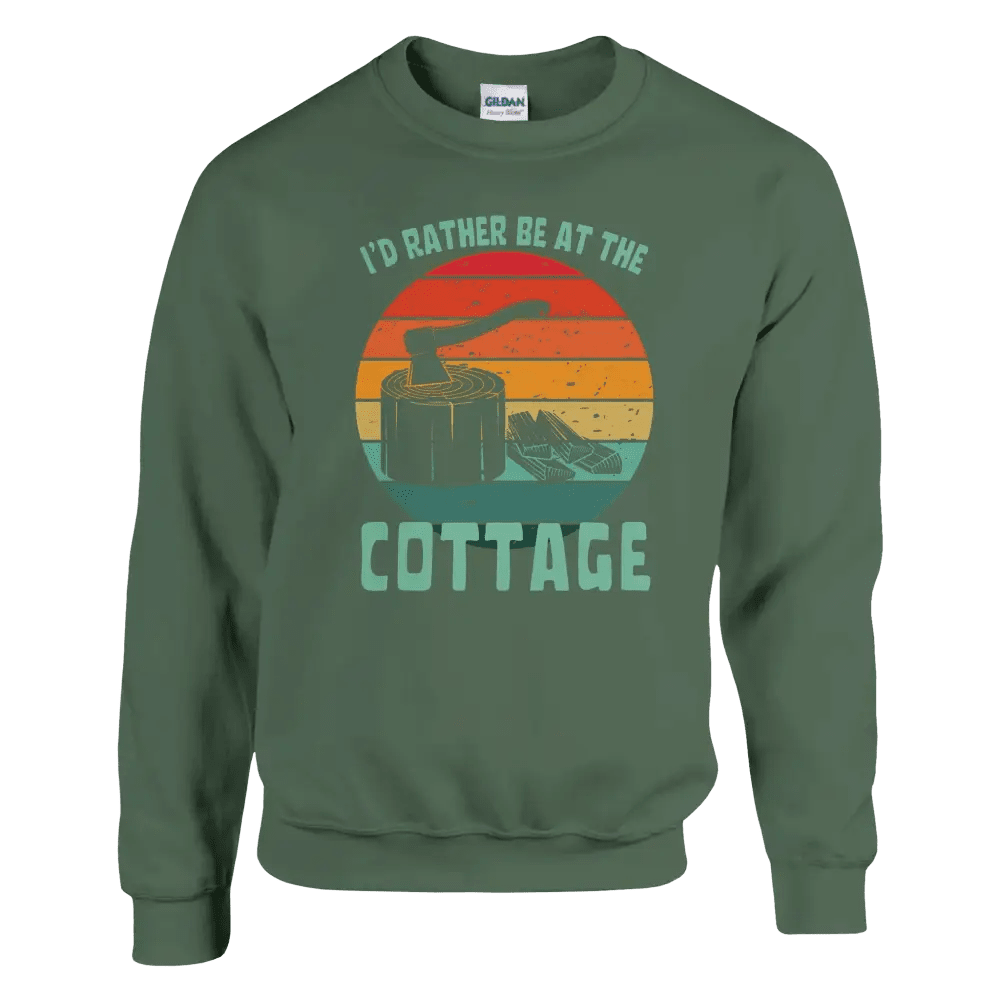 I'd Rather Be At The Cottage 3 - Sweatshirt - Rather Be In Finland