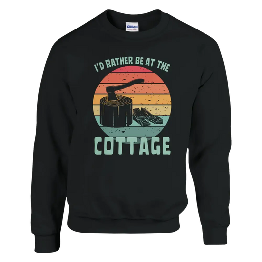 I'd Rather Be At The Cottage 3 - Sweatshirt - Rather Be In Finland