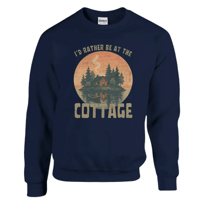 I'd Rather Be At The Cottage 5 - Sweatshirt - Rather Be In Finland