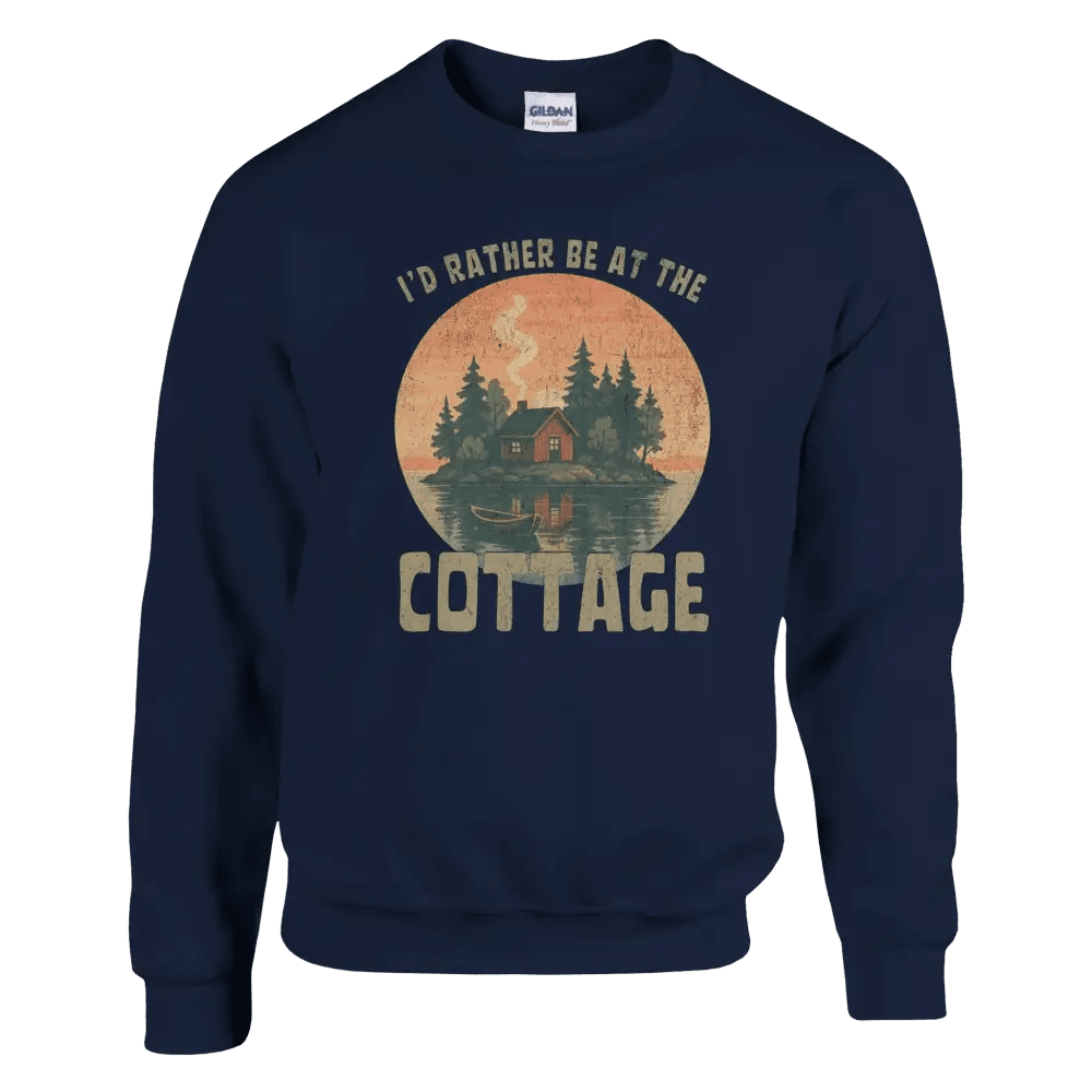 I'd Rather Be At The Cottage 5 - Sweatshirt - Rather Be In Finland