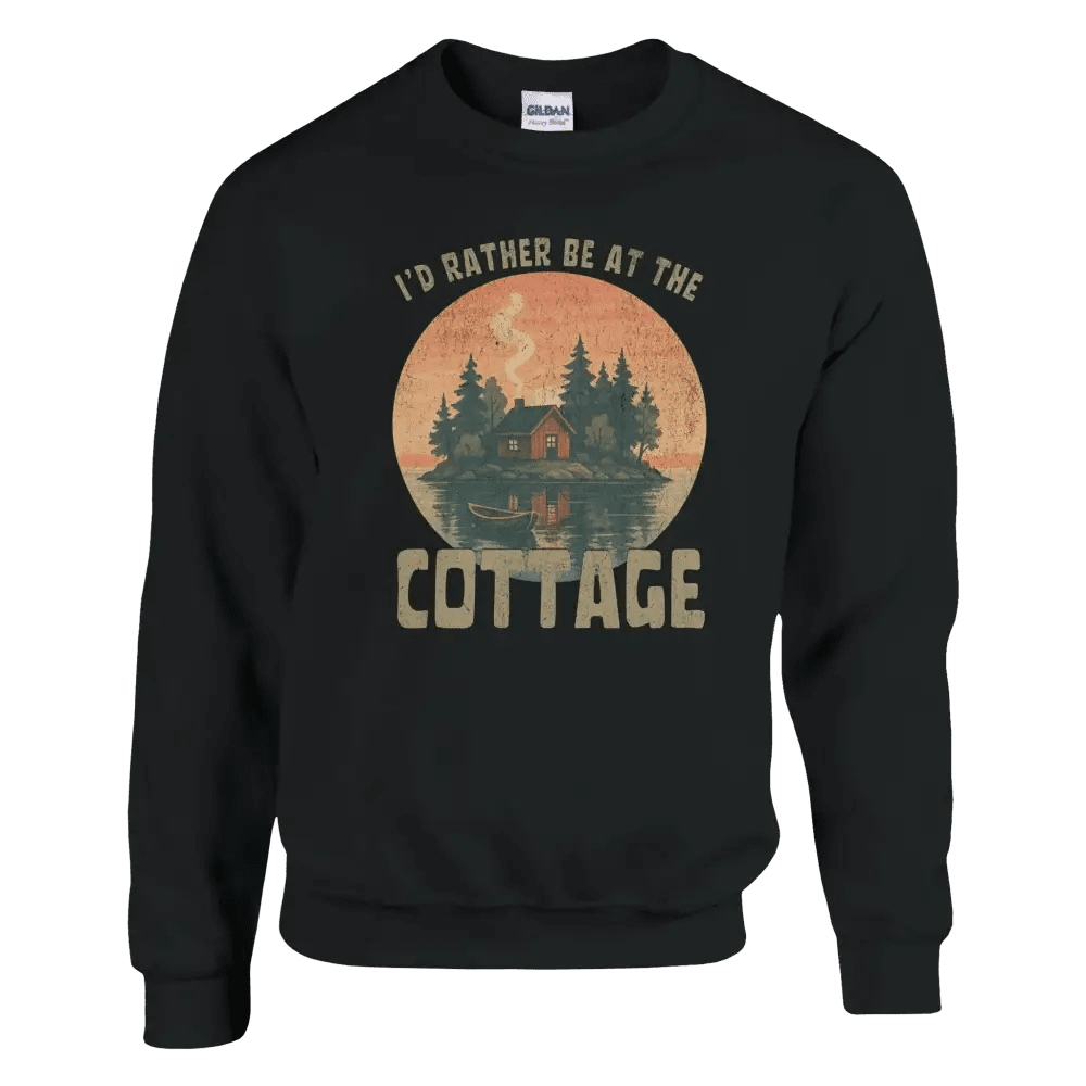 I'd Rather Be At The Cottage 5 - Sweatshirt - Rather Be In Finland