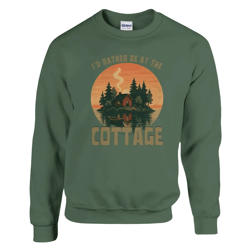 I'd Rather Be At The Cottage 5 - Sweatshirt - Rather Be In Finland