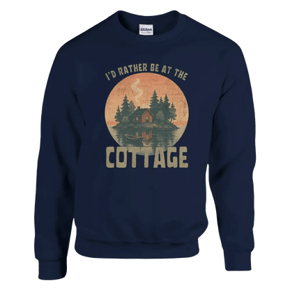 I'd Rather Be At The Cottage 5 - Sweatshirt - Rather Be In Finland