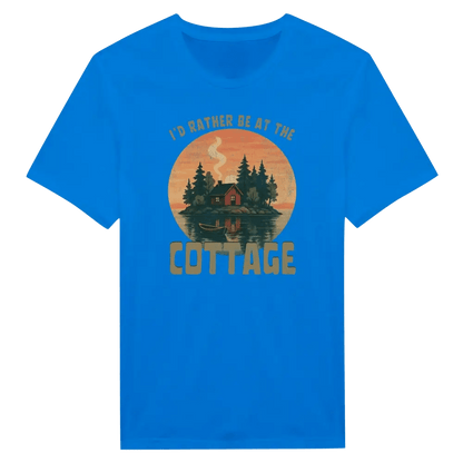 I'd Rather Be At The Cottage 5 - T-shirt - Rather Be In Finland
