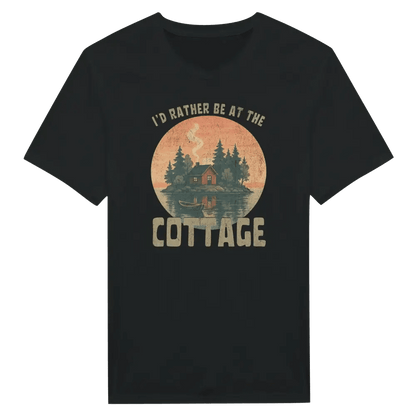 I'd Rather Be At The Cottage 5 - T-shirt - Rather Be In Finland