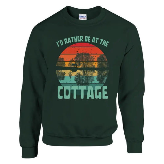 I'd Rather Be at the Cottage - Sweatshirt - Rather Be In Finland