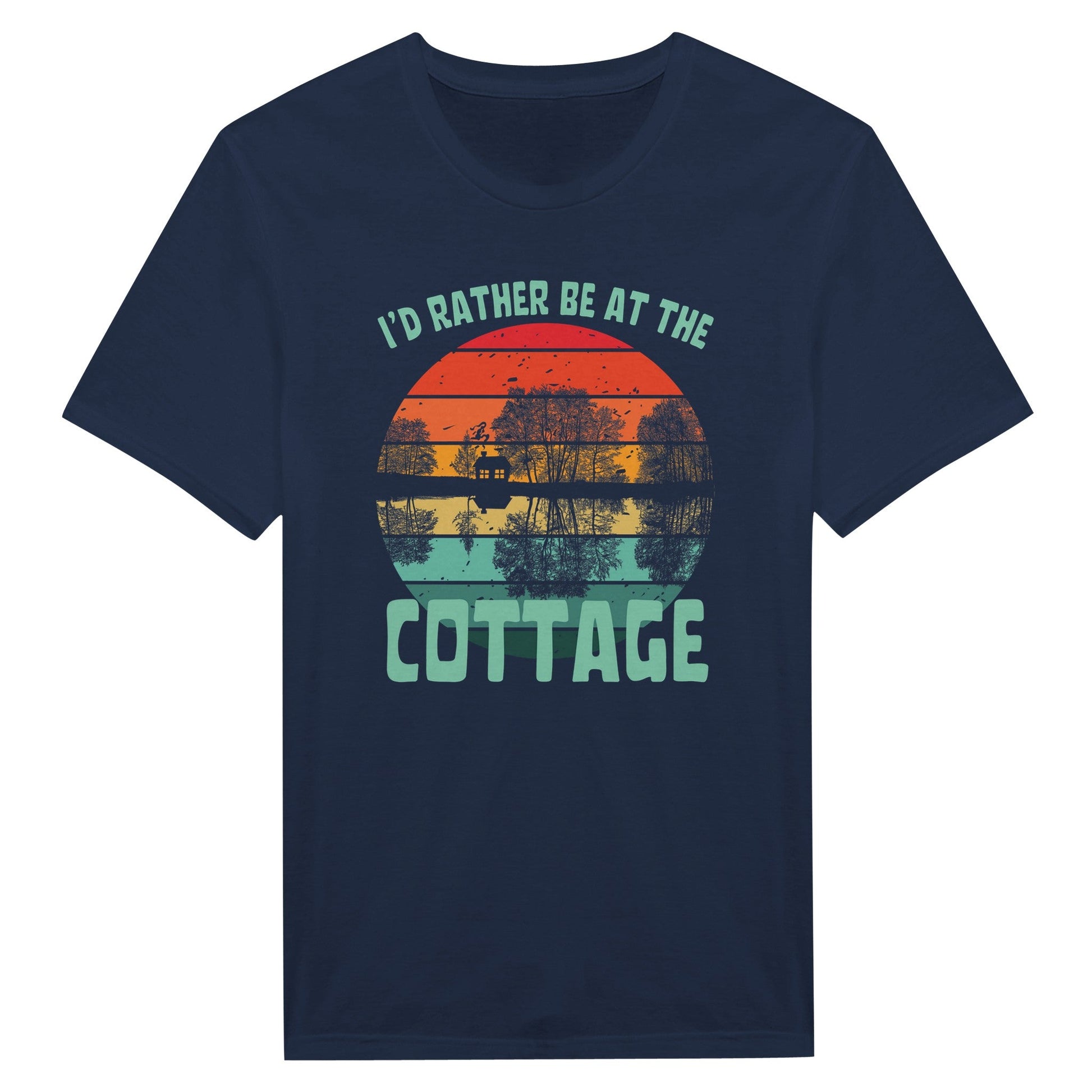 I'd Rather Be At The Cottage - T-Shirt - Rather Be In Finland