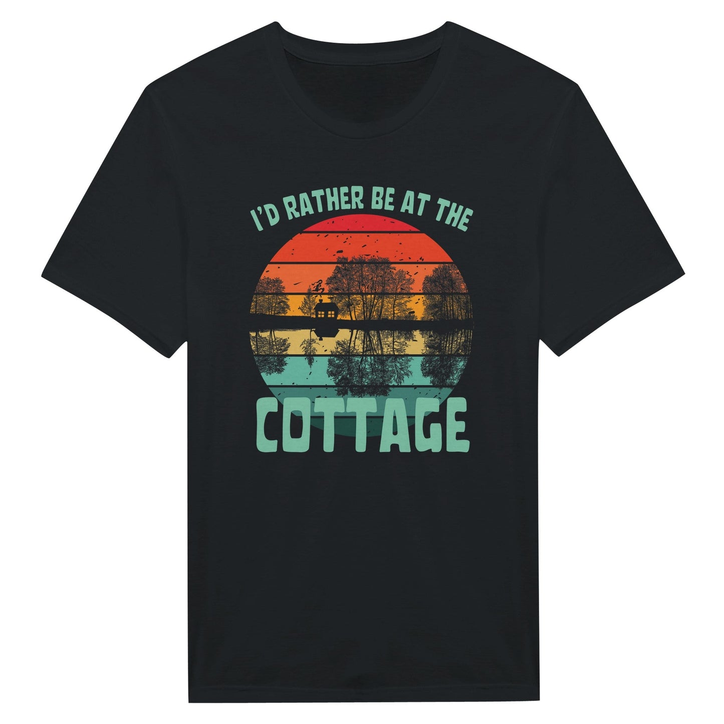 I'd Rather Be At The Cottage - T-Shirt - Rather Be In Finland