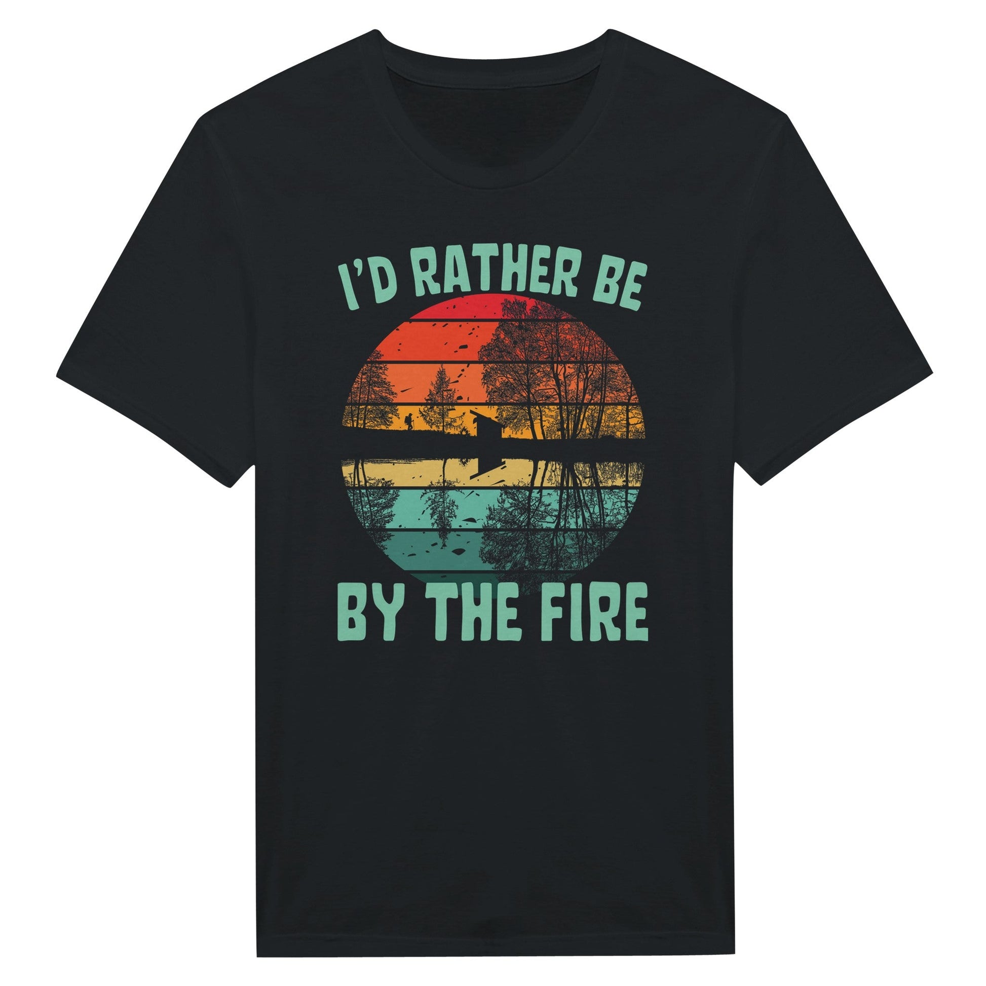 I'd Rather Be By The Fire - T-Shirt - Rather Be In Finland