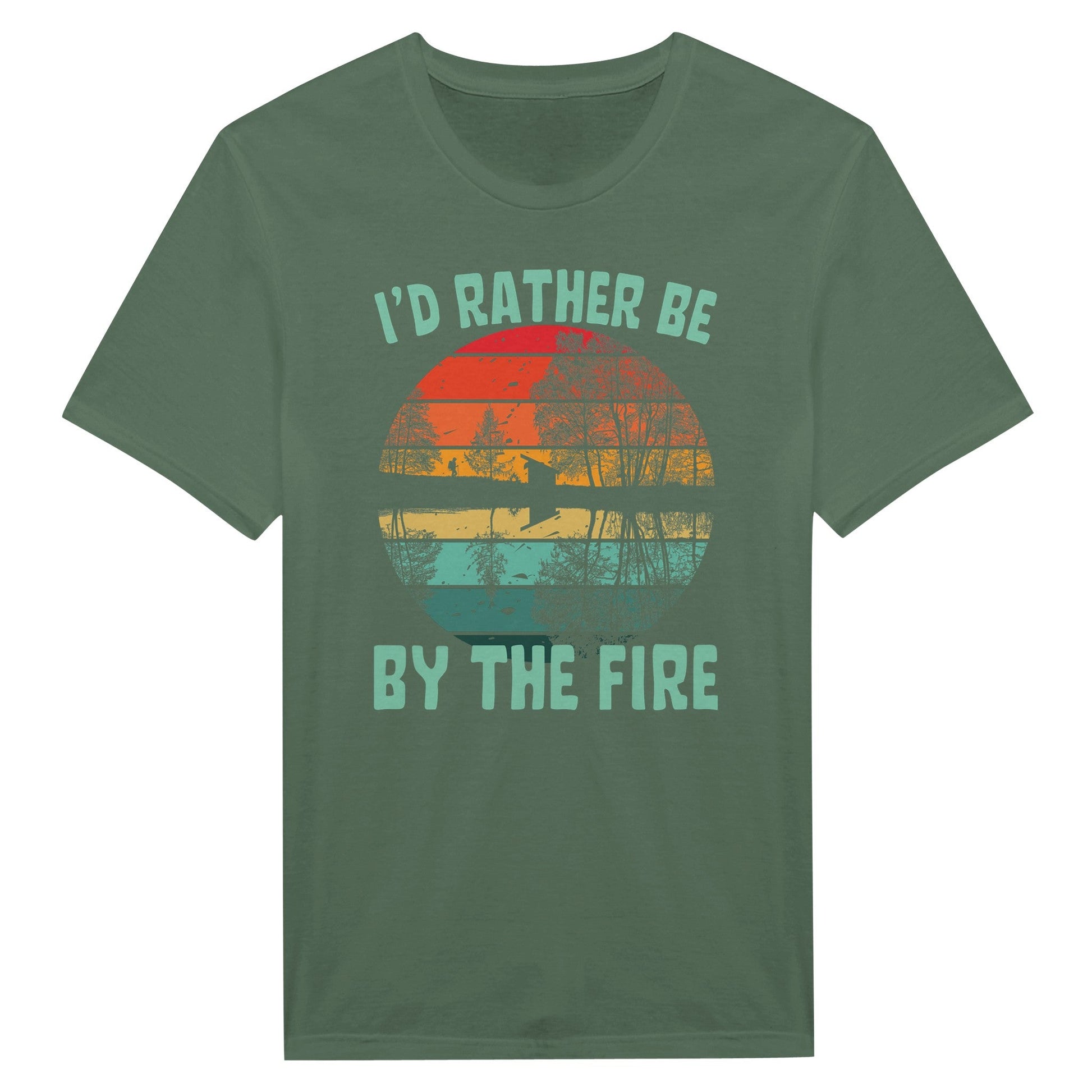 I'd Rather Be By The Fire - T-Shirt - Rather Be In Finland