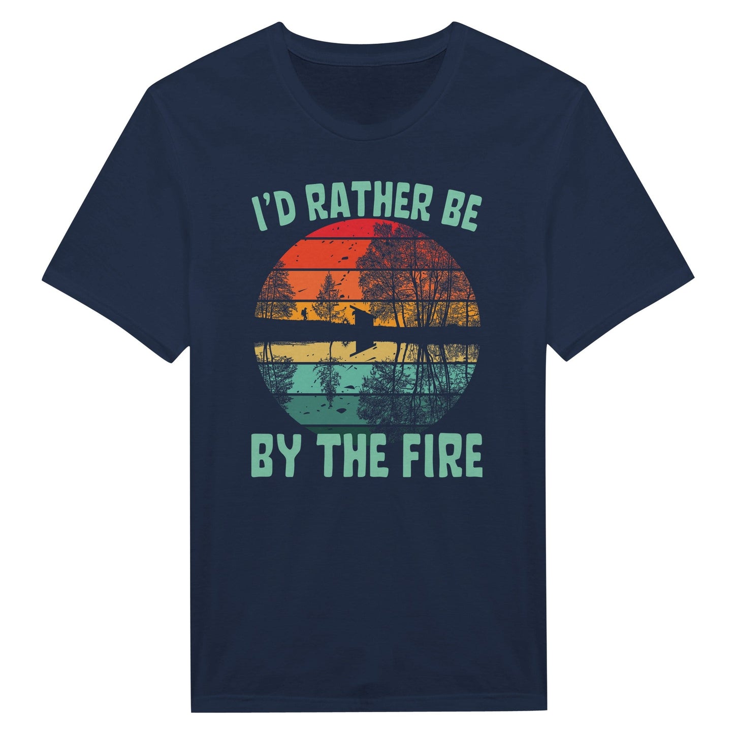 I'd Rather Be By The Fire - T-Shirt - Rather Be In Finland