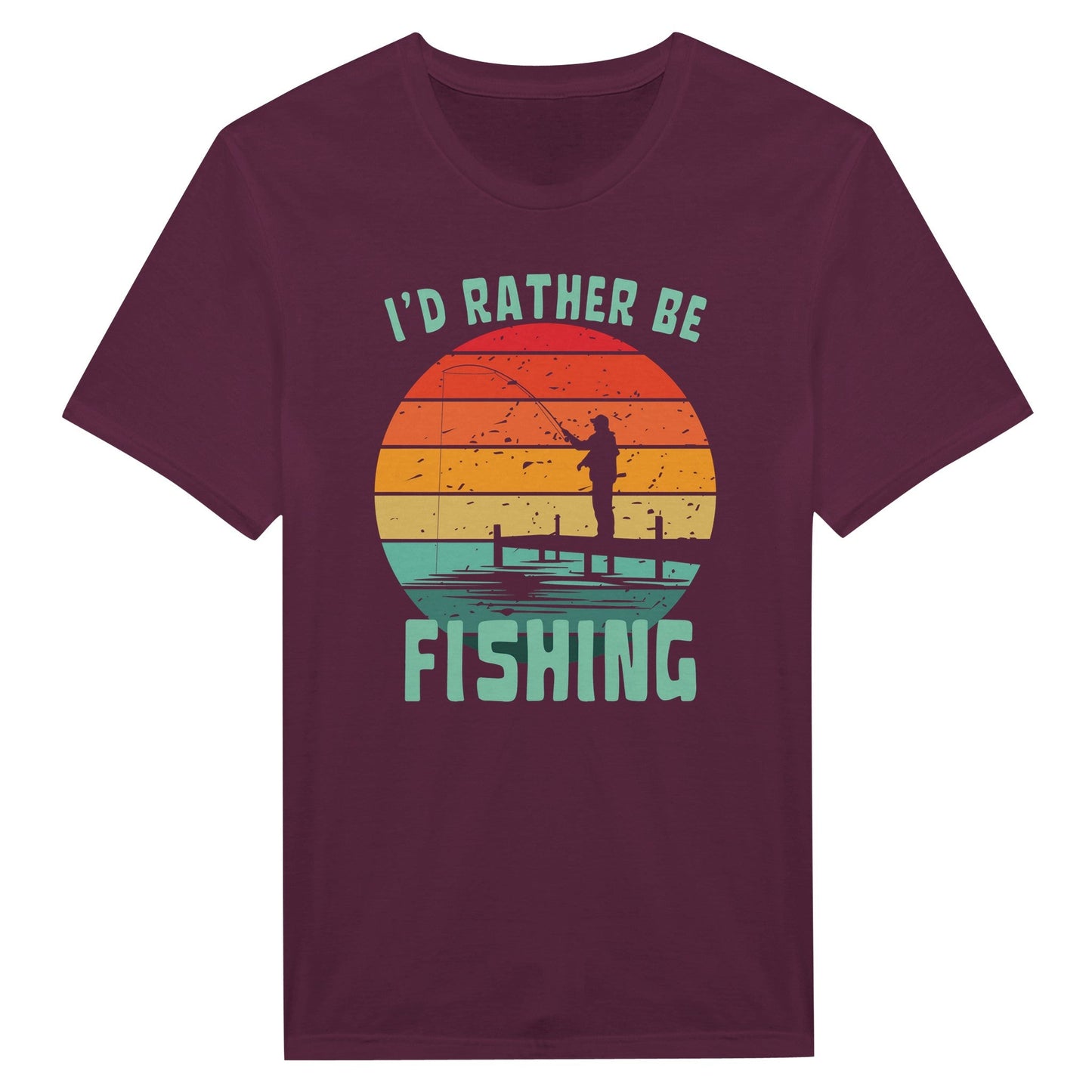 I'd Rather Be Fishing 2 - T-Shirt - Rather Be In Finland