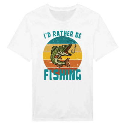 I'd Rather Be Fishing Pike - T-shirt - Rather Be In Finland