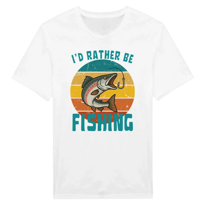 I'd Rather Be Fishing Salmon - T-shirt - Rather Be In Finland