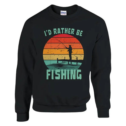 I'd Rather Be Fishing - Sweatshirt - Rather Be In Finland