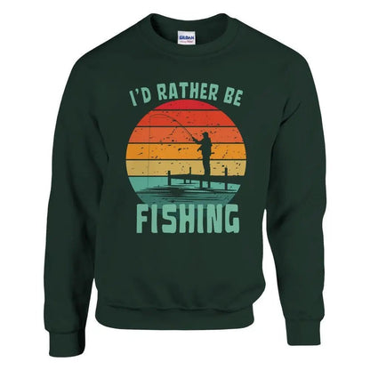 I'd Rather Be Fishing - Sweatshirt - Rather Be In Finland