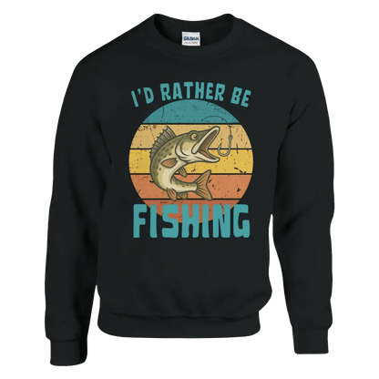 I'd Rather Be Fishing Zander - Sweatshirt - Rather Be In Finland