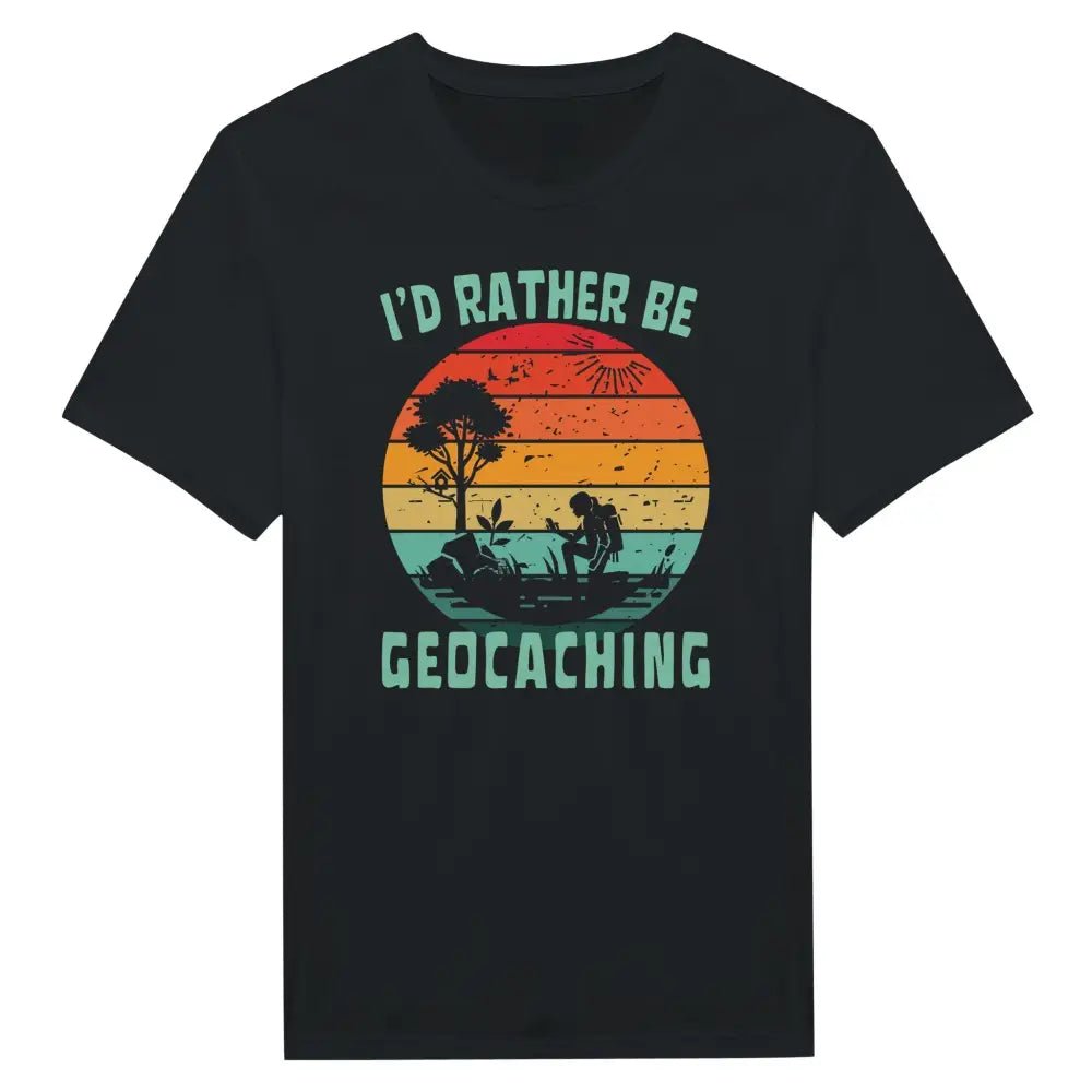 I'd Rather Be Geocaching - T-Shirt - Rather Be In Finland