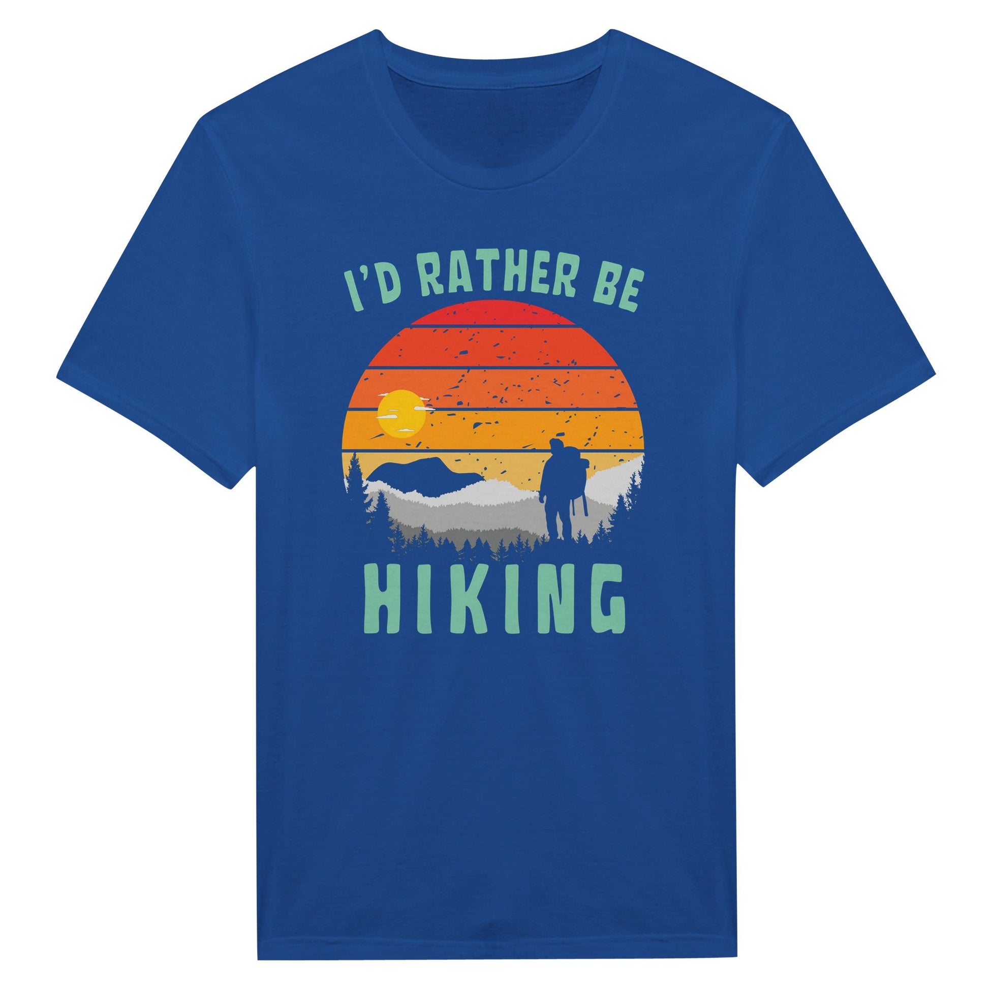 I'd Rather Be Hiking 2 - T-Shirt - Rather Be In Finland