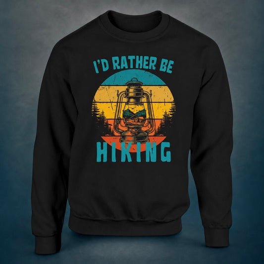 I'd Rather Be Hiking 3 - Sweatshirt - Rather Be In Finland