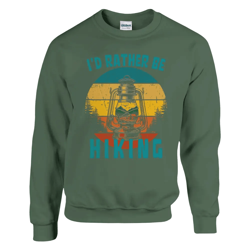I'd Rather Be Hiking 3 - Sweatshirt - Rather Be In Finland