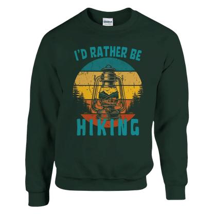 I'd Rather Be Hiking 3 - Sweatshirt - Rather Be In Finland