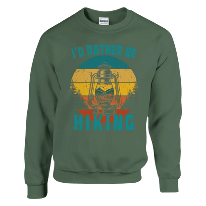 I'd Rather Be Hiking 3 - Sweatshirt - Rather Be In Finland