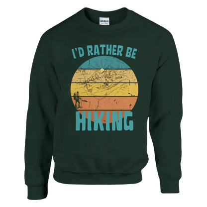 I'd Rather Be Hiking 4 - Sweatshirt - Rather Be In Finland