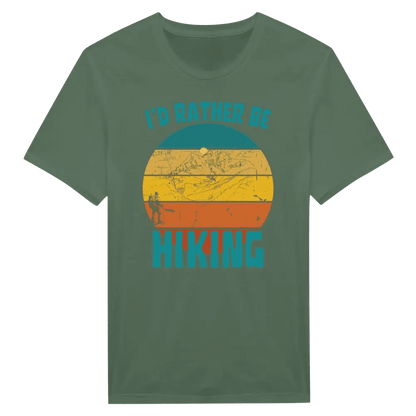 I'd Rather Be Hiking 4 - T-shirt - Rather Be In Finland
