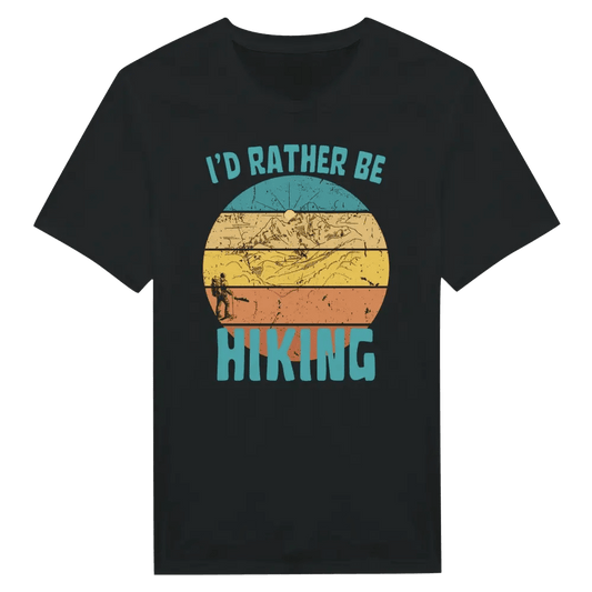 I'd Rather Be Hiking 4 - T-shirt - Rather Be In Finland