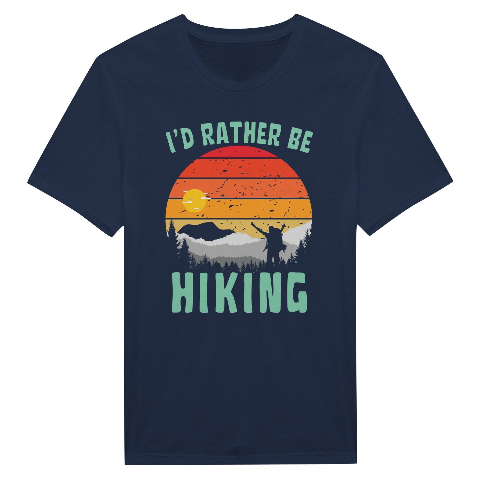 I'd Rather Be Hiking - T-Shirt - Rather Be In Finland