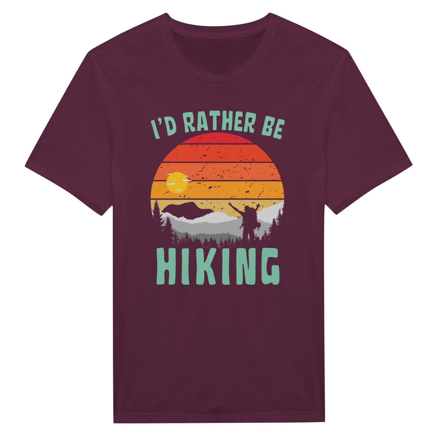 I'd Rather Be Hiking - T-Shirt - Rather Be In Finland