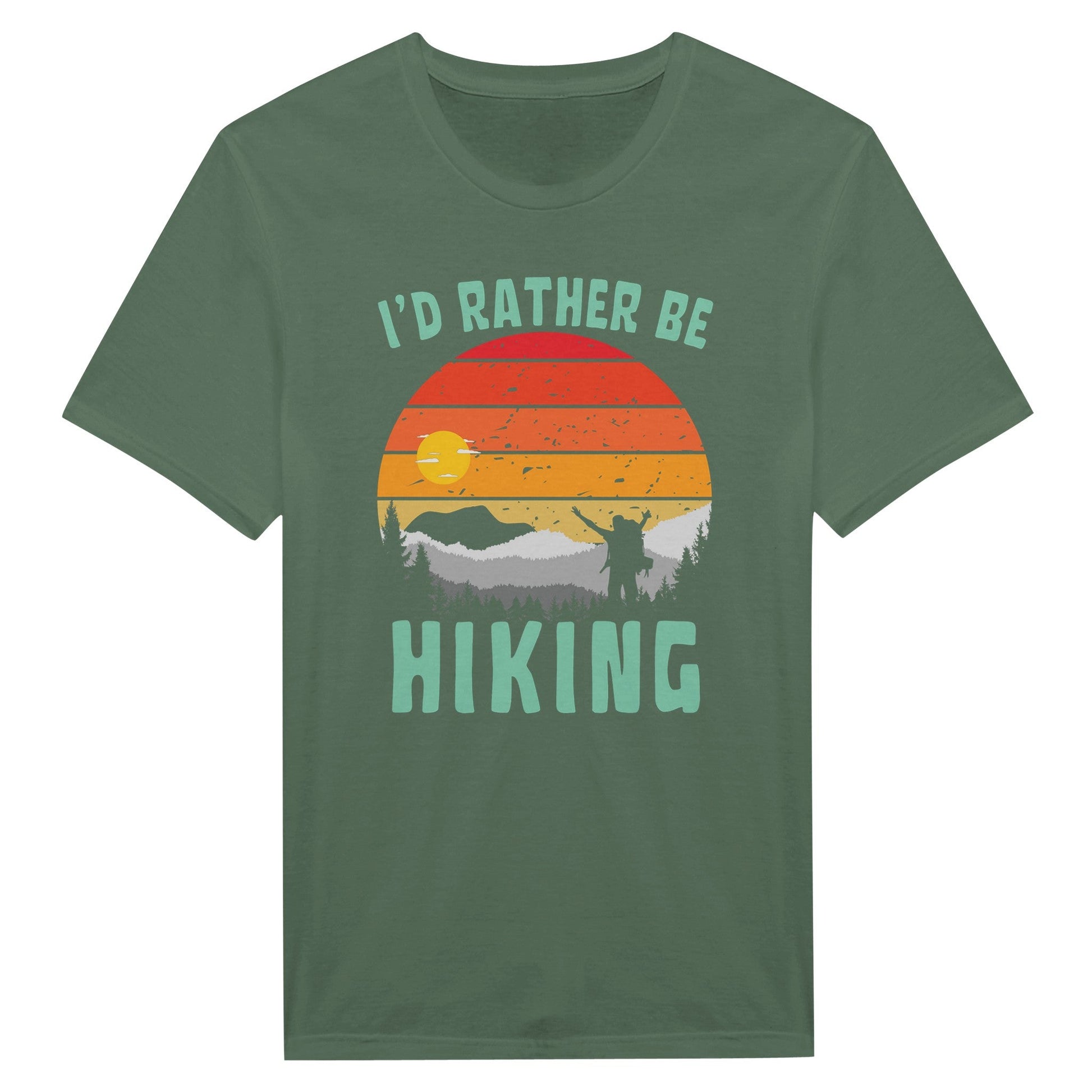 I'd Rather Be Hiking - T-Shirt - Rather Be In Finland