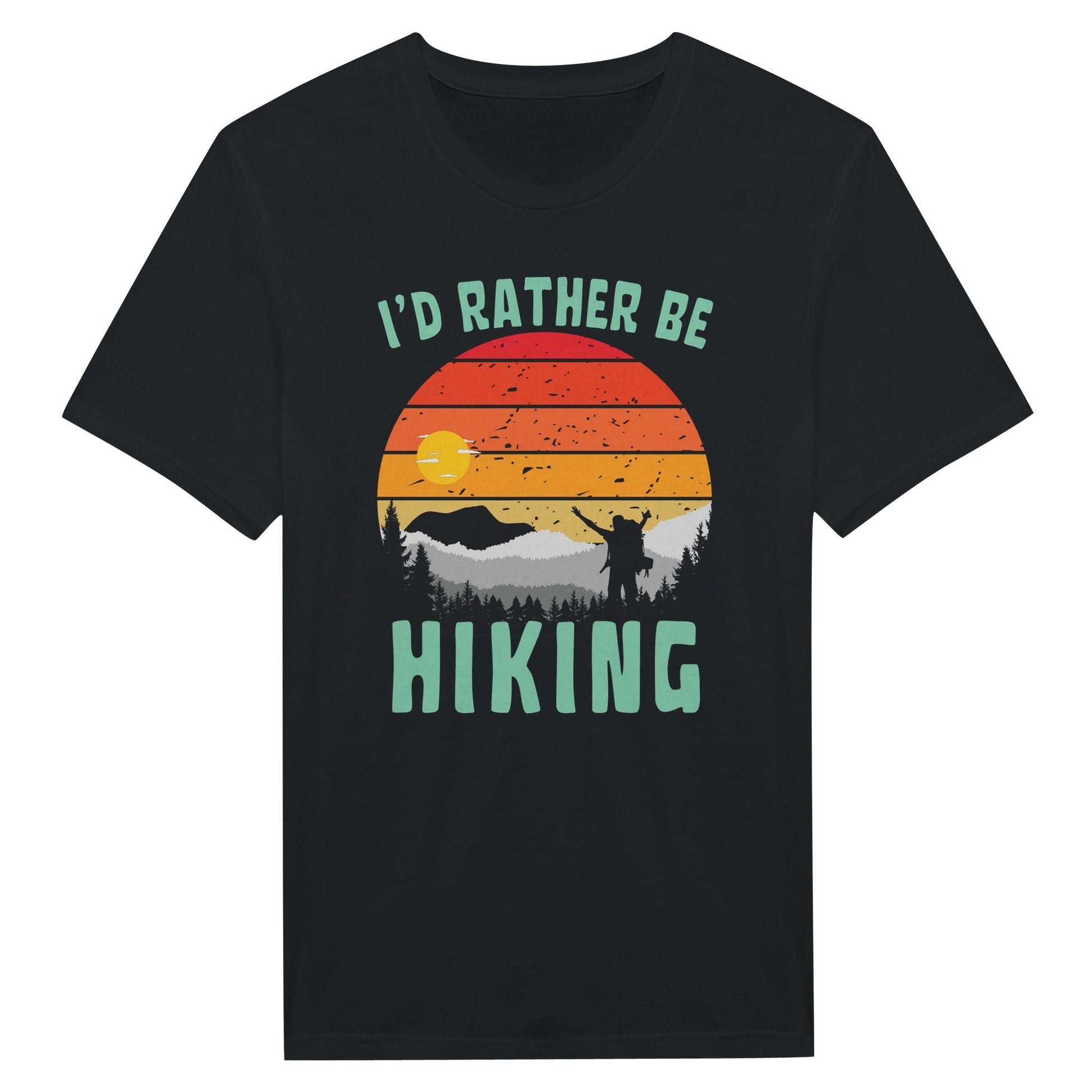 I'd Rather Be Hiking - T-Shirt - Rather Be In Finland