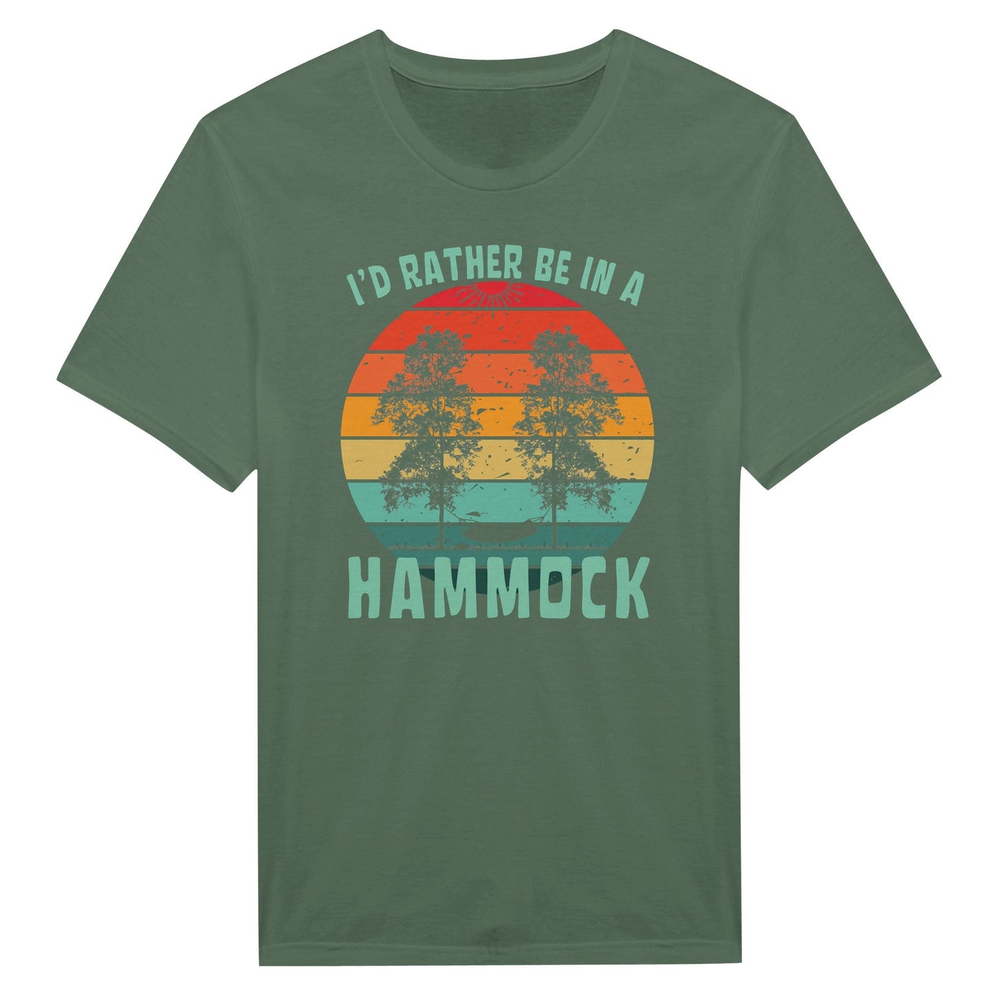 I'd Rather Be In A Hammock - T-Shirt - Rather Be In Finland