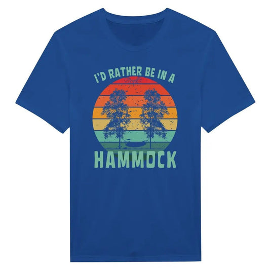 I'd Rather Be In A Hammock - T-Shirt - Rather Be In Finland